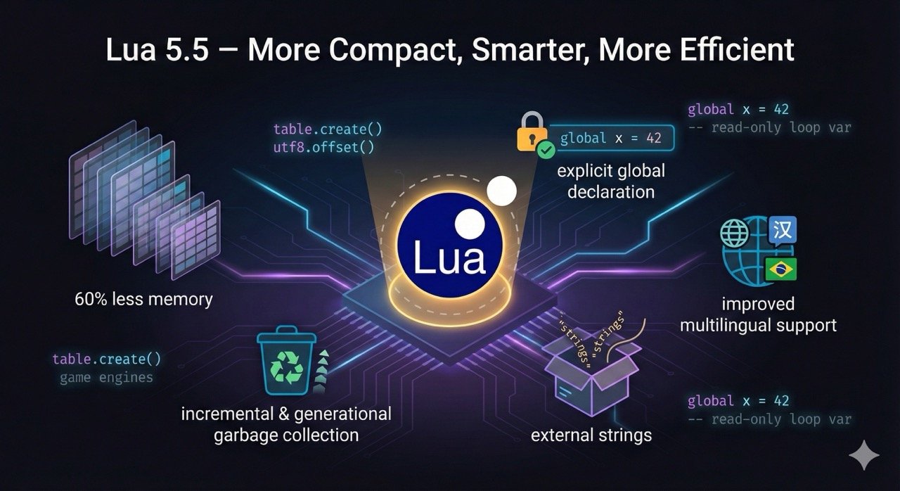 Lua 5.5 features